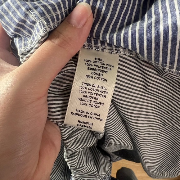 La Vie Rebecca Taylor 100% Cotton Maisie Eyelet Fit And Flare Mini Dress Size M - Picture 8 of 10